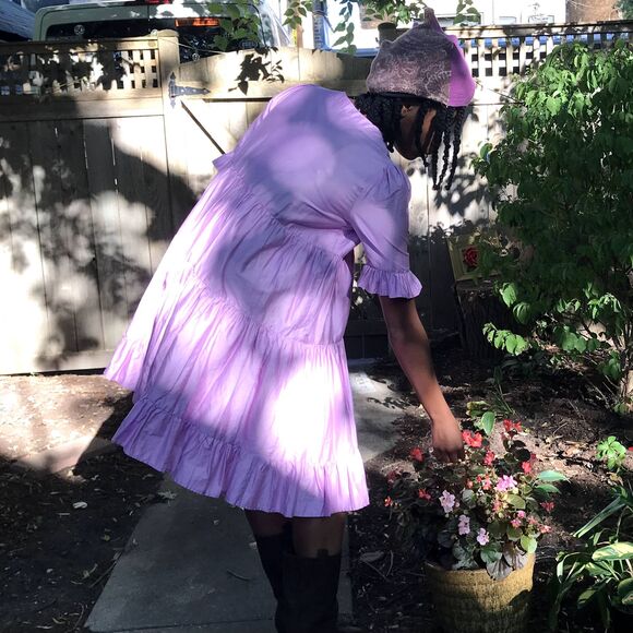 Cynthia Rowley Lavender Dress - Picture 5 of 7